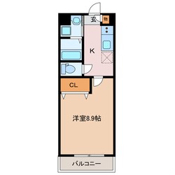 高田本山駅 徒歩12分 1階の物件間取画像